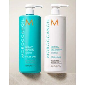NWT: Moroccanoil Color Care Shampoo & Conditioner Liter Bundle (1 L)